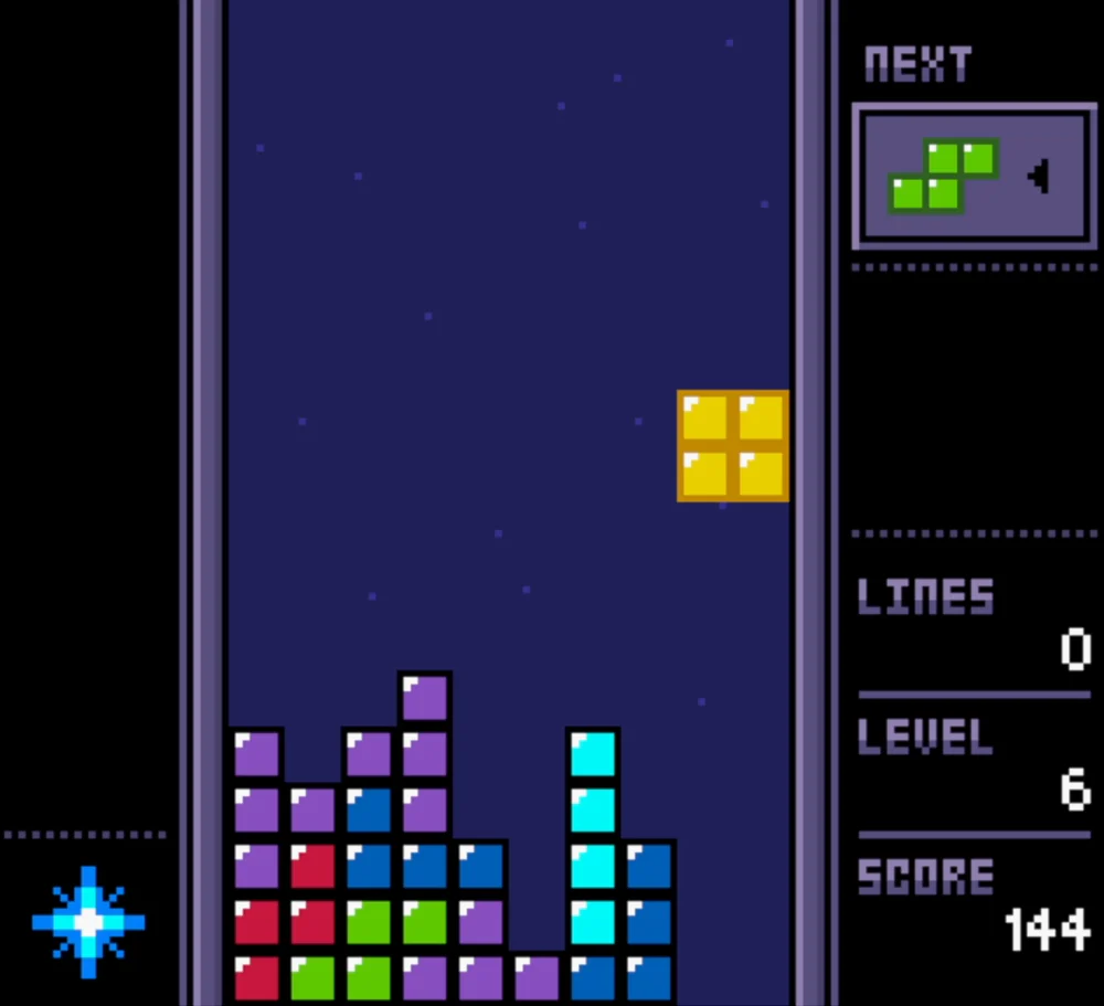 Tetris előnézet